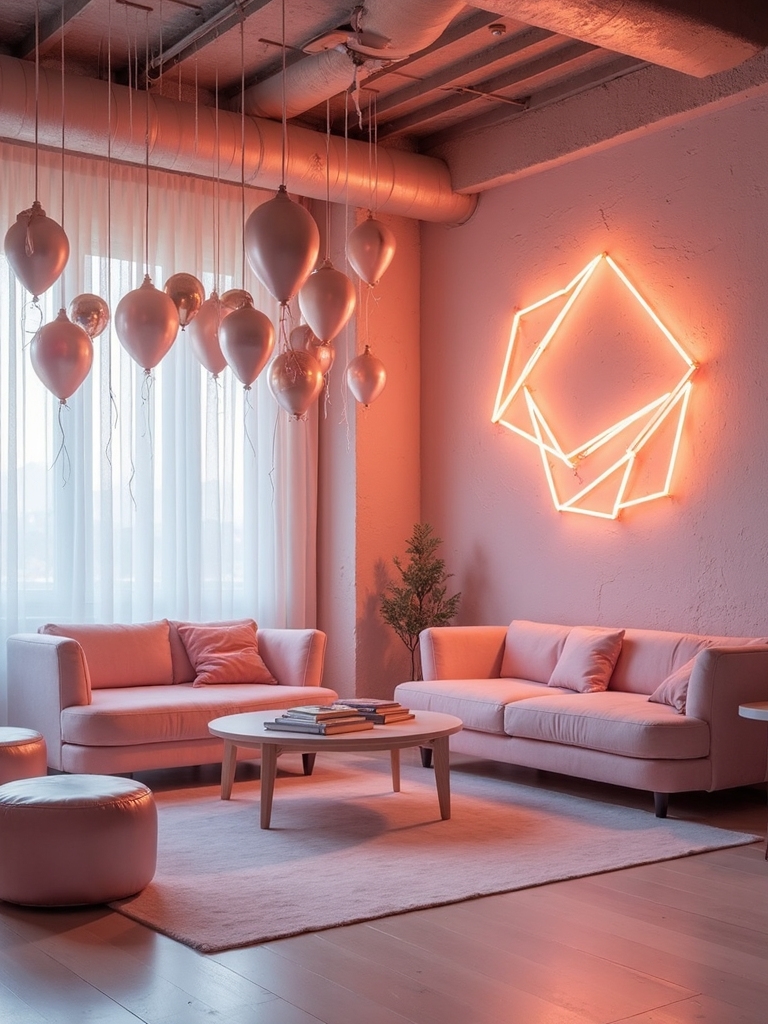 immersive abstract party art experience