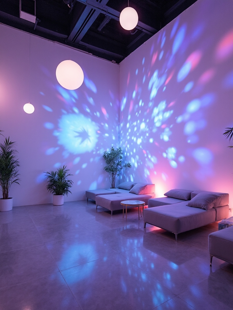 immersive technological customizable mesmerizing light displays