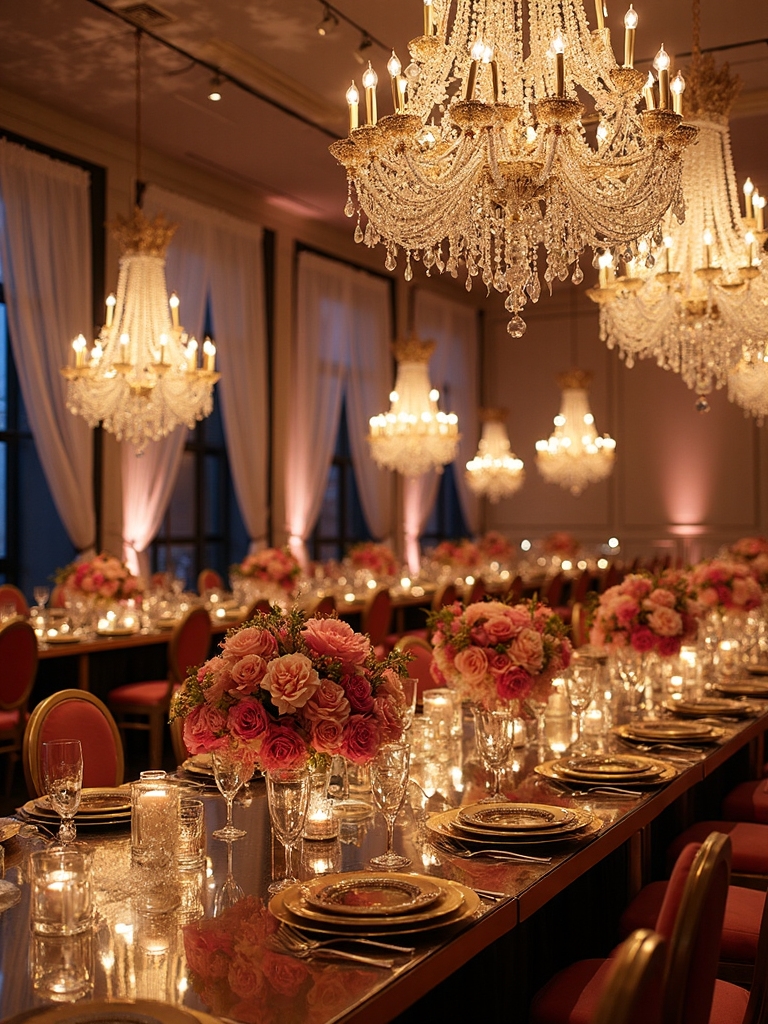 luxurious venetian masquerade ball celebration