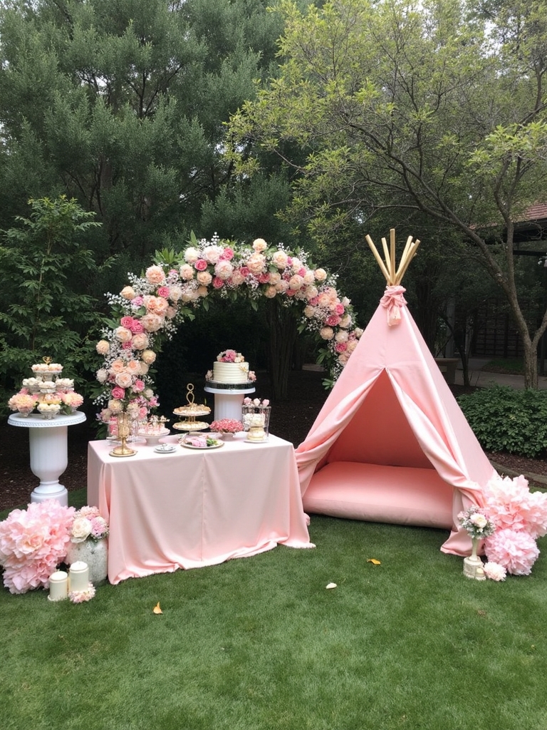 magical double theme garden party