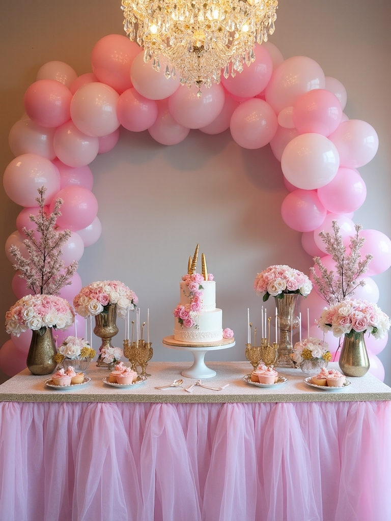 magical unicorn themed celebration