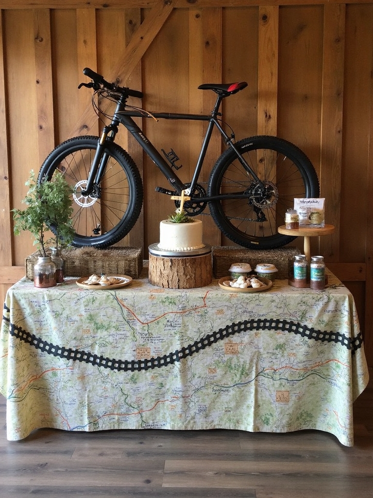 outdoor adventure biking expedition celebration