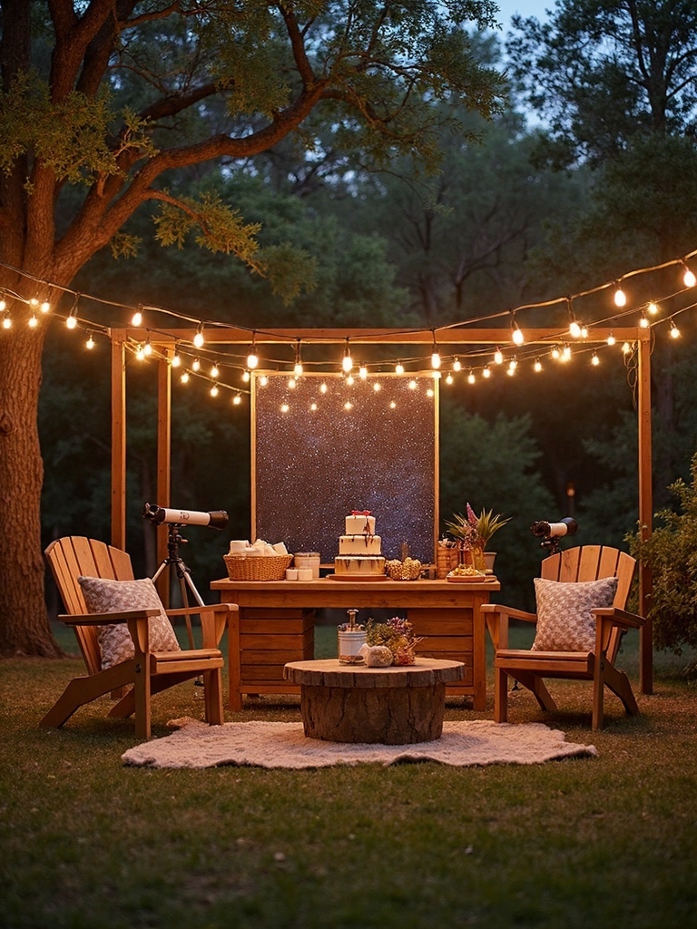 outdoor stargazing camping adventure