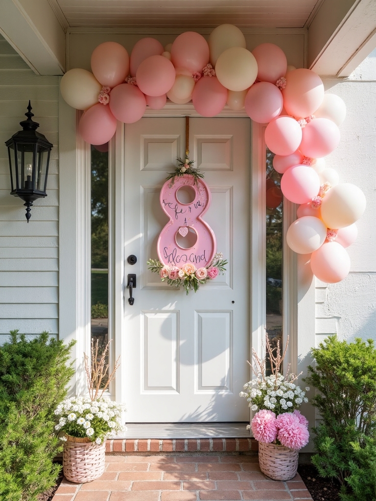 personalized entryway greeting sign