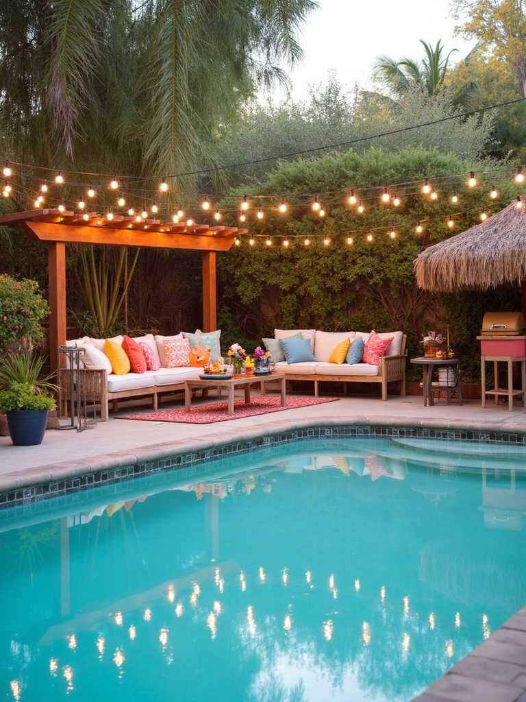poolside summer birthday bash celebration