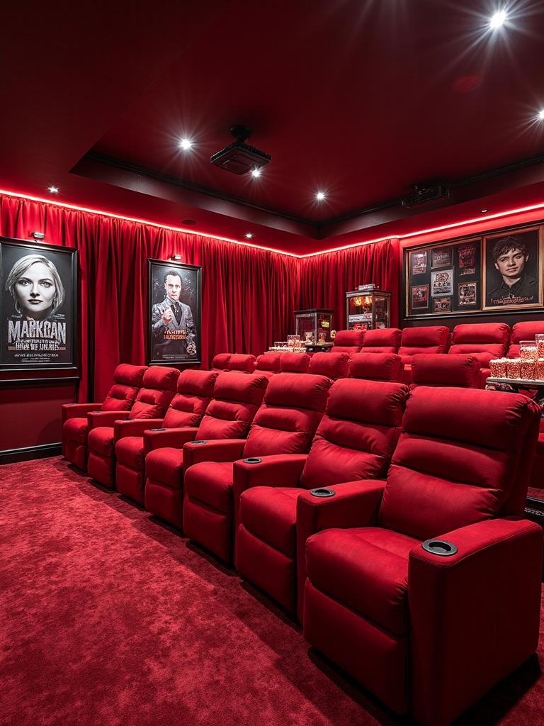 private theater birthday bash