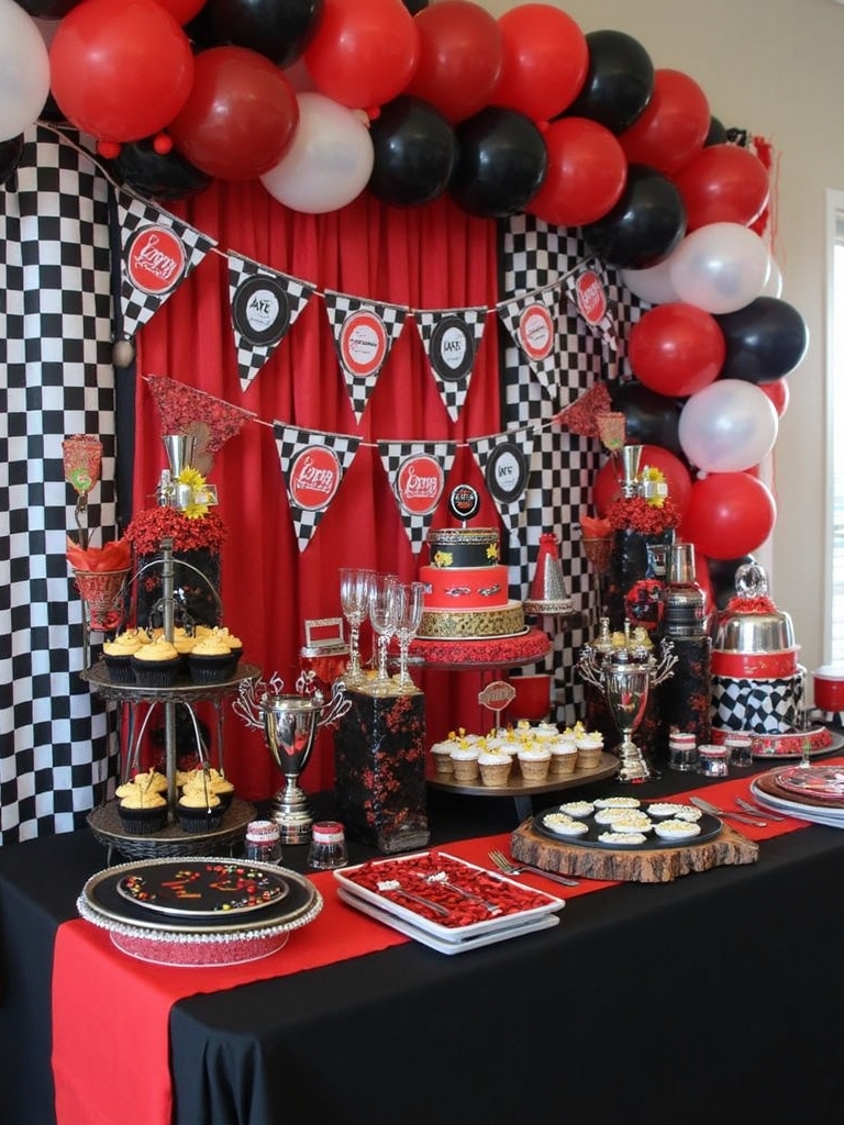 racing themed party extravaganza