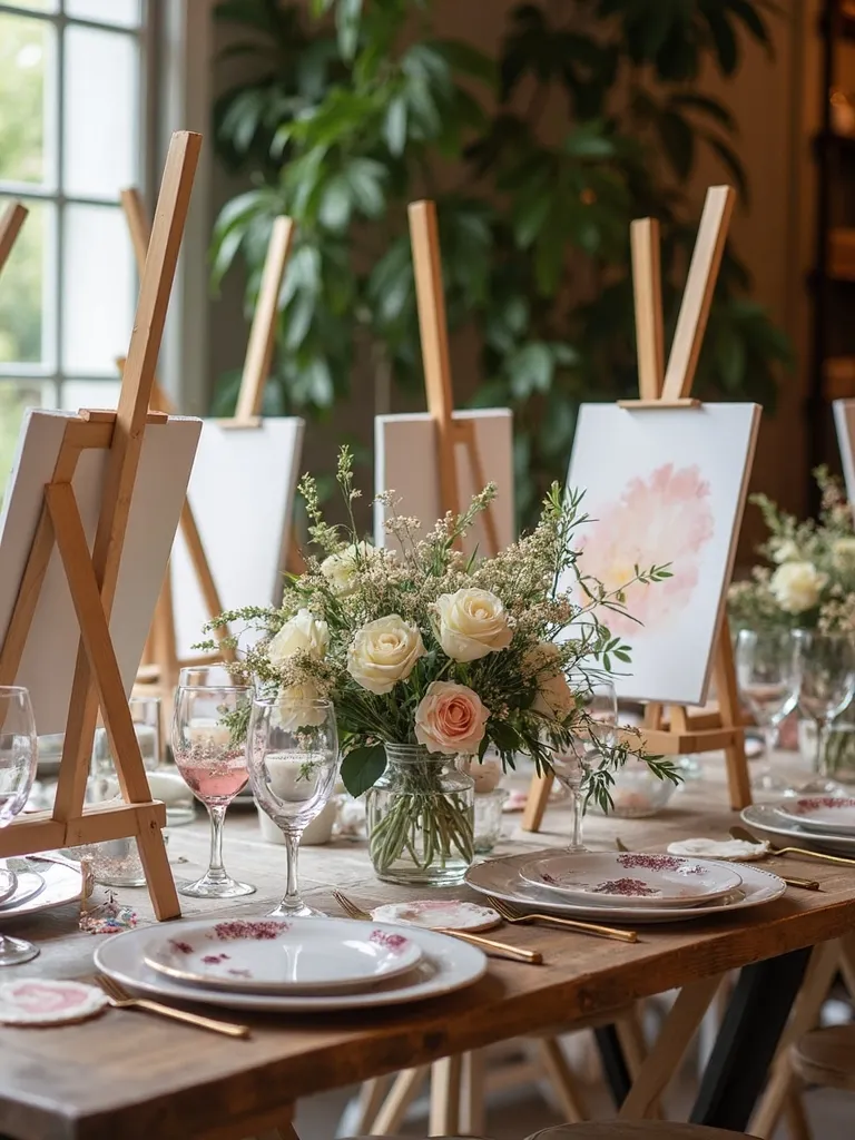 relaxed painting social gathering memories