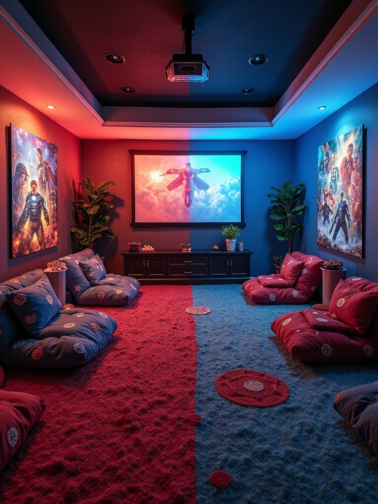 split theme movie marathon night