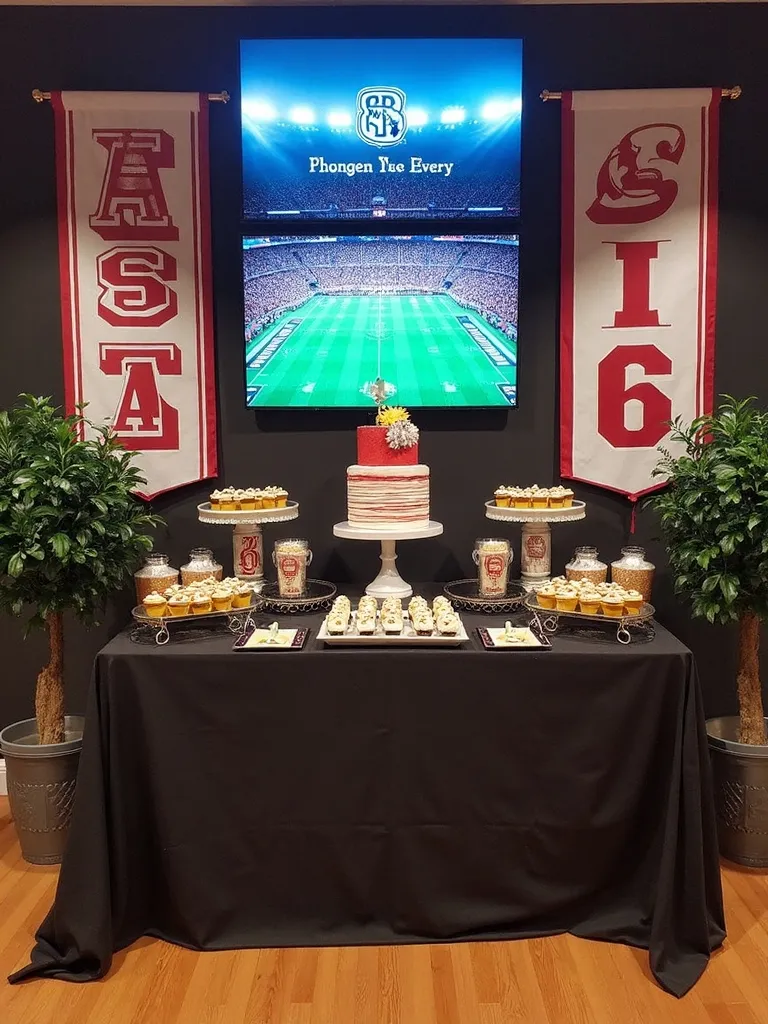 sports themed stadium extravaganza for teens