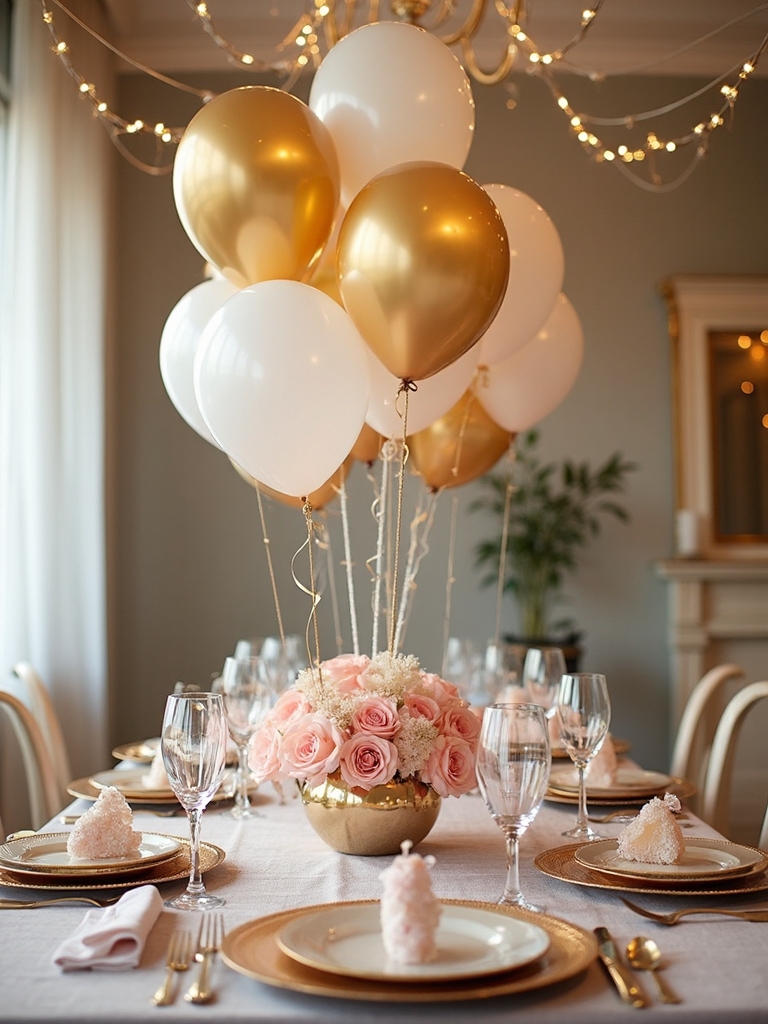 stunning 19th birthday table decor
