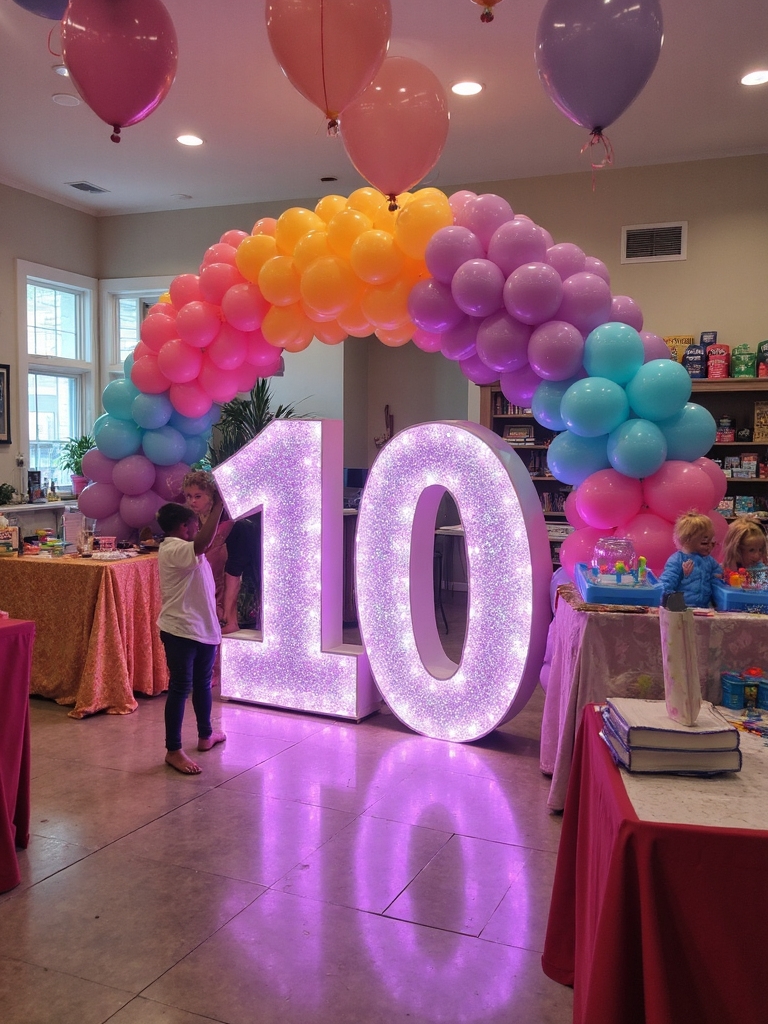 themed activity corner setup