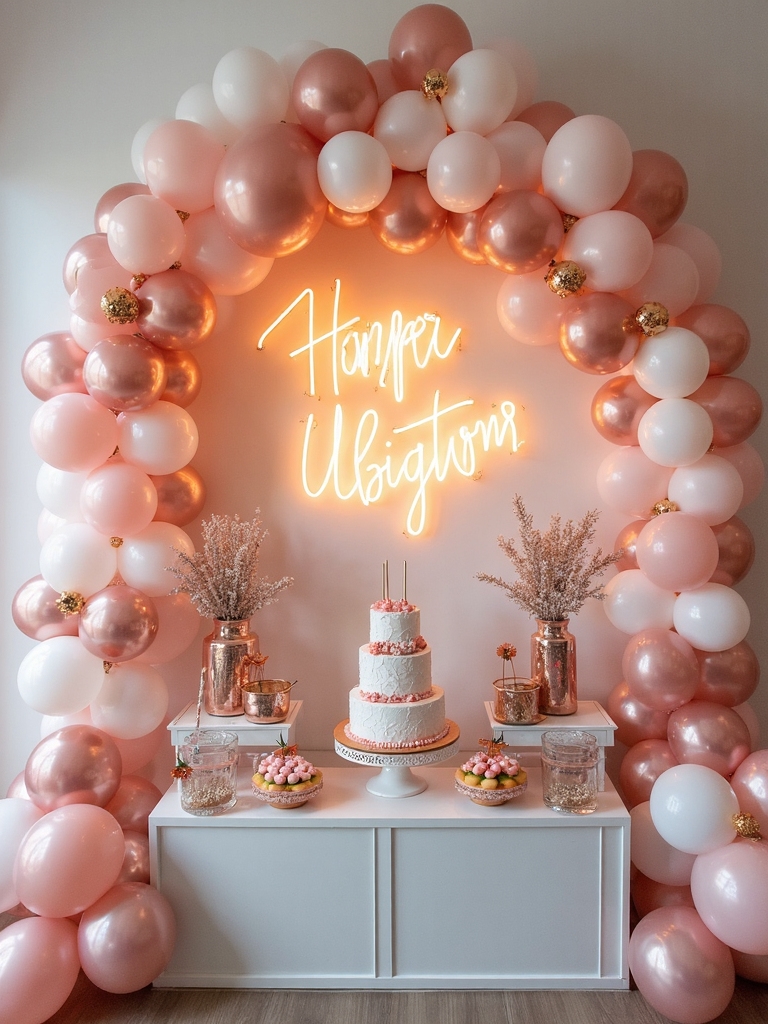 themed balloon garland designs