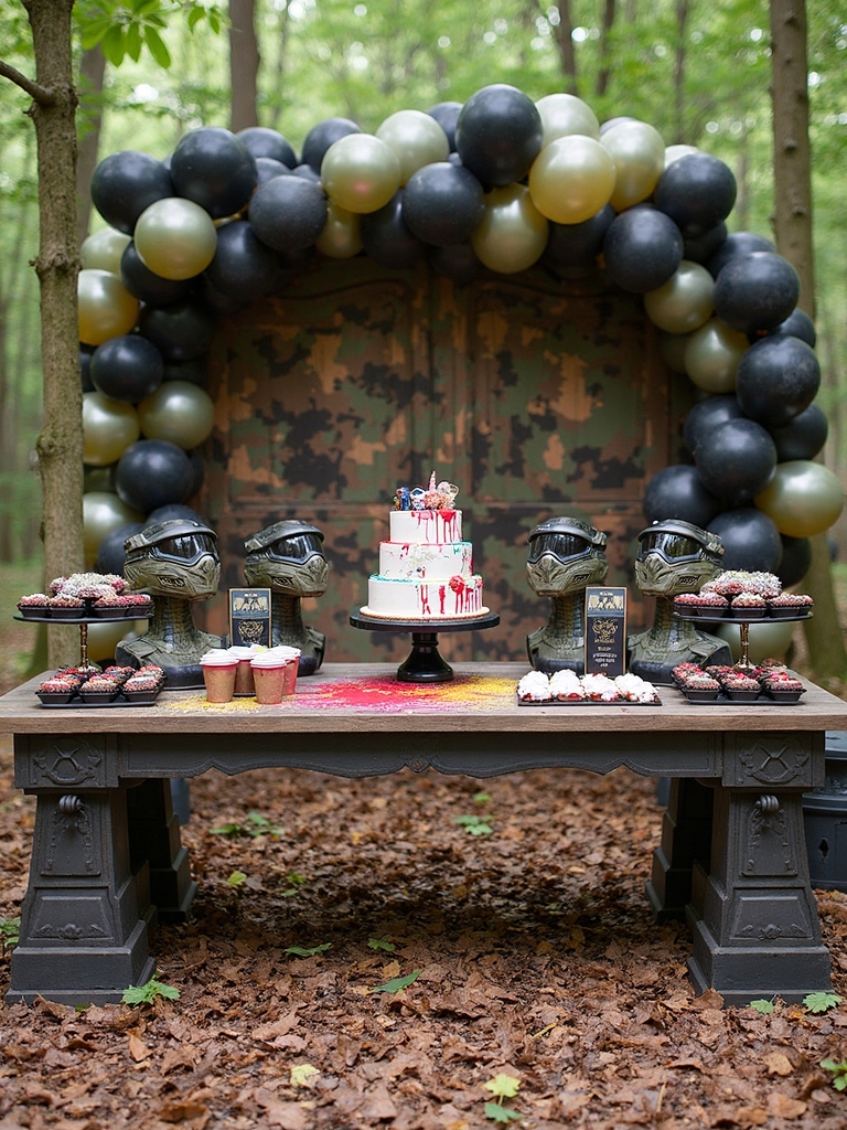 thrilling paintball party adventure memories