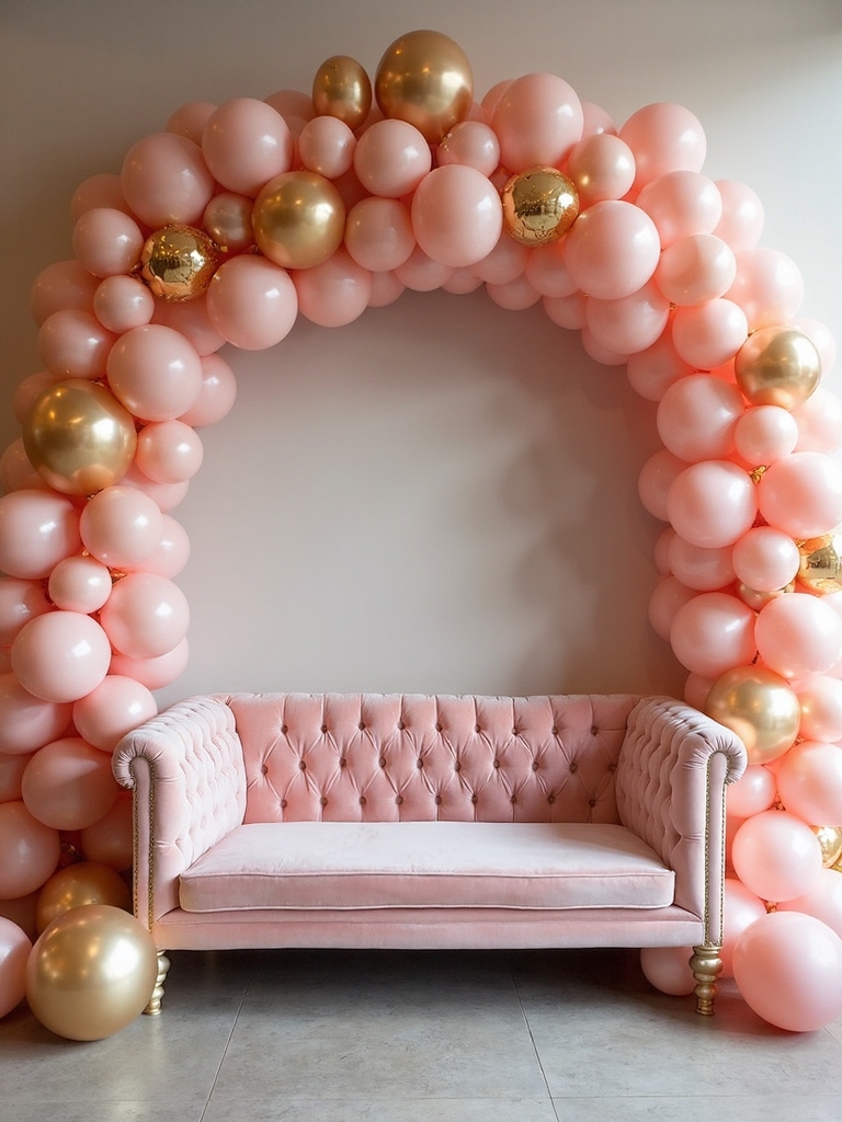 transformative balloon wall configurations captivate