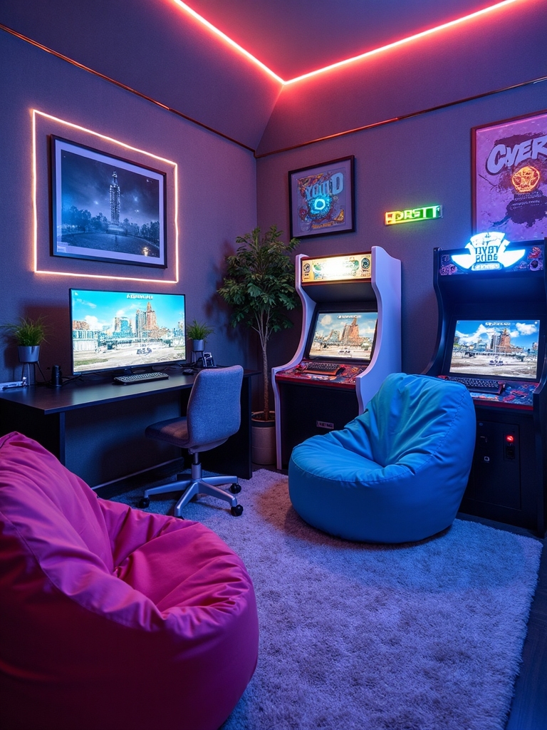 tween game corner setup