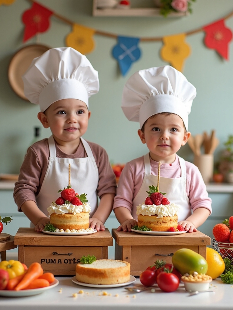 twin chefs battle culinary excellence