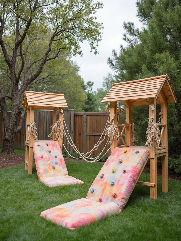 twin themed obstacle course design
