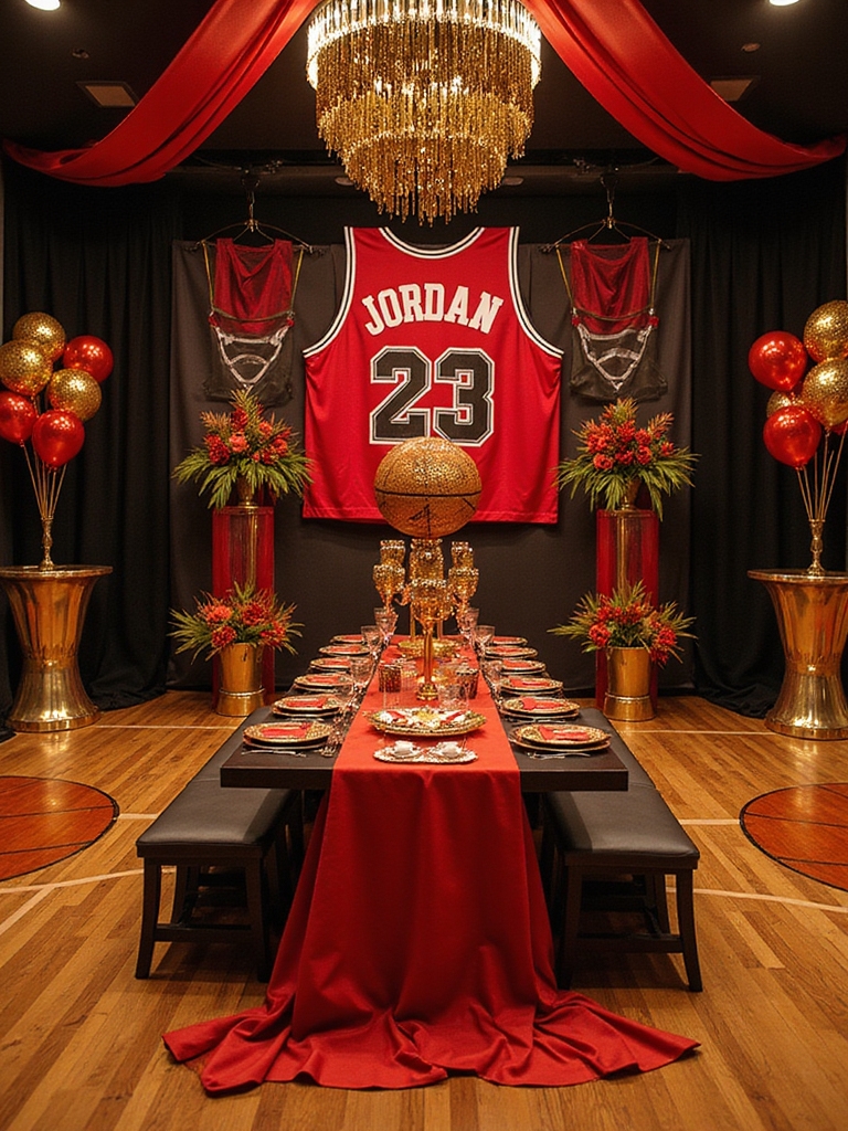 basketball themed 23rd birthday