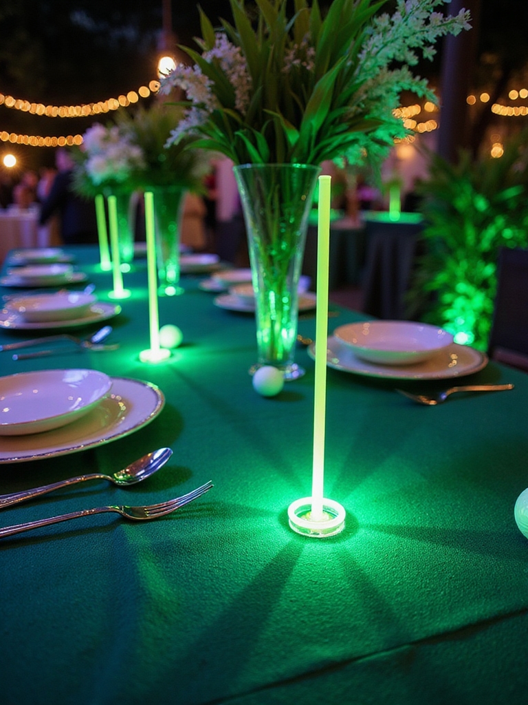 competitive mini golf birthday celebration