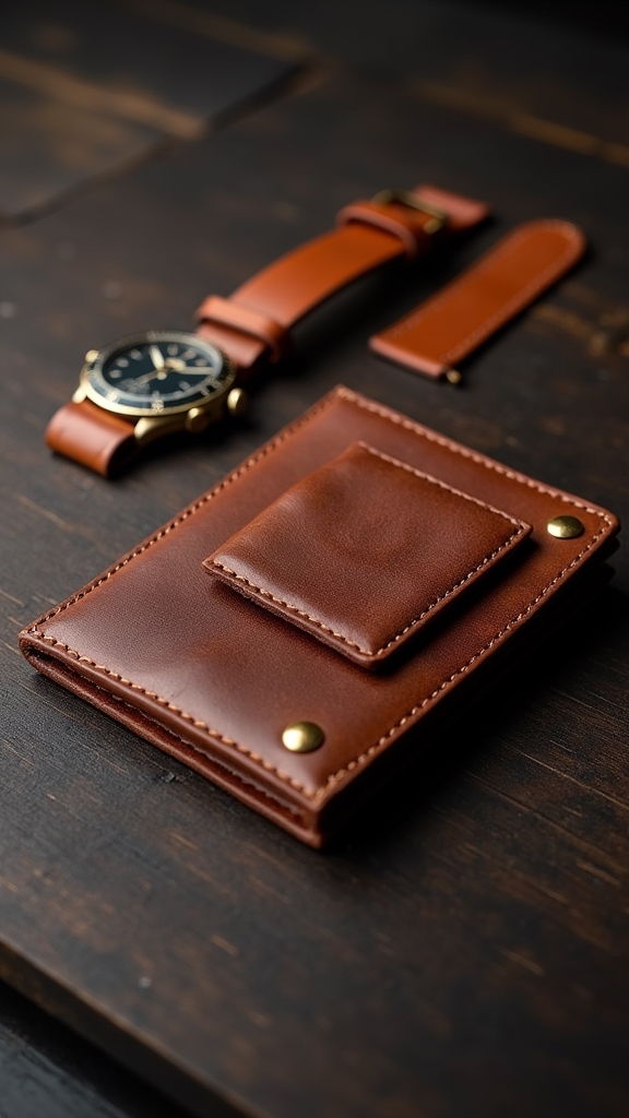 custom leather gifts for him