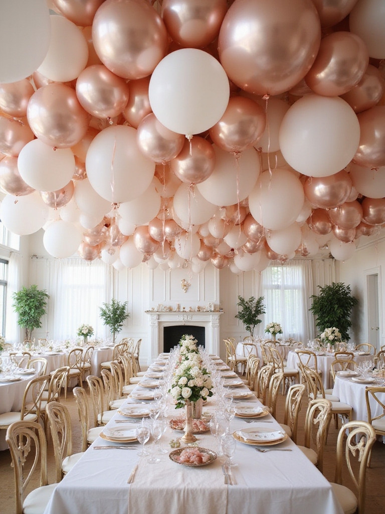 dreamy floating ethereal celebratory