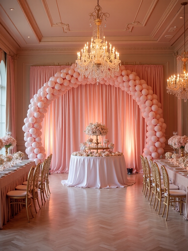elegant rose gold celebration