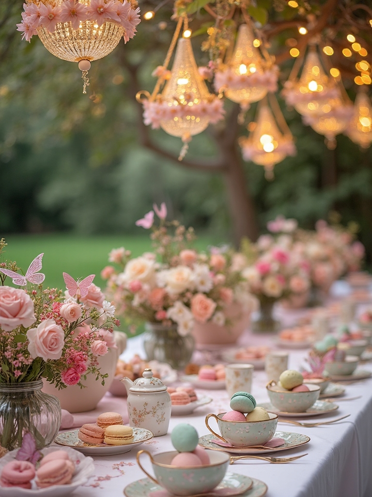 enchanted garden tea party