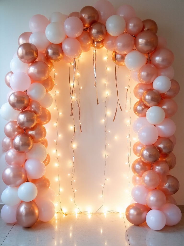enchanting balloon frame backdrops