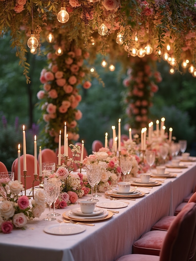 enchanting garden birthday celebration