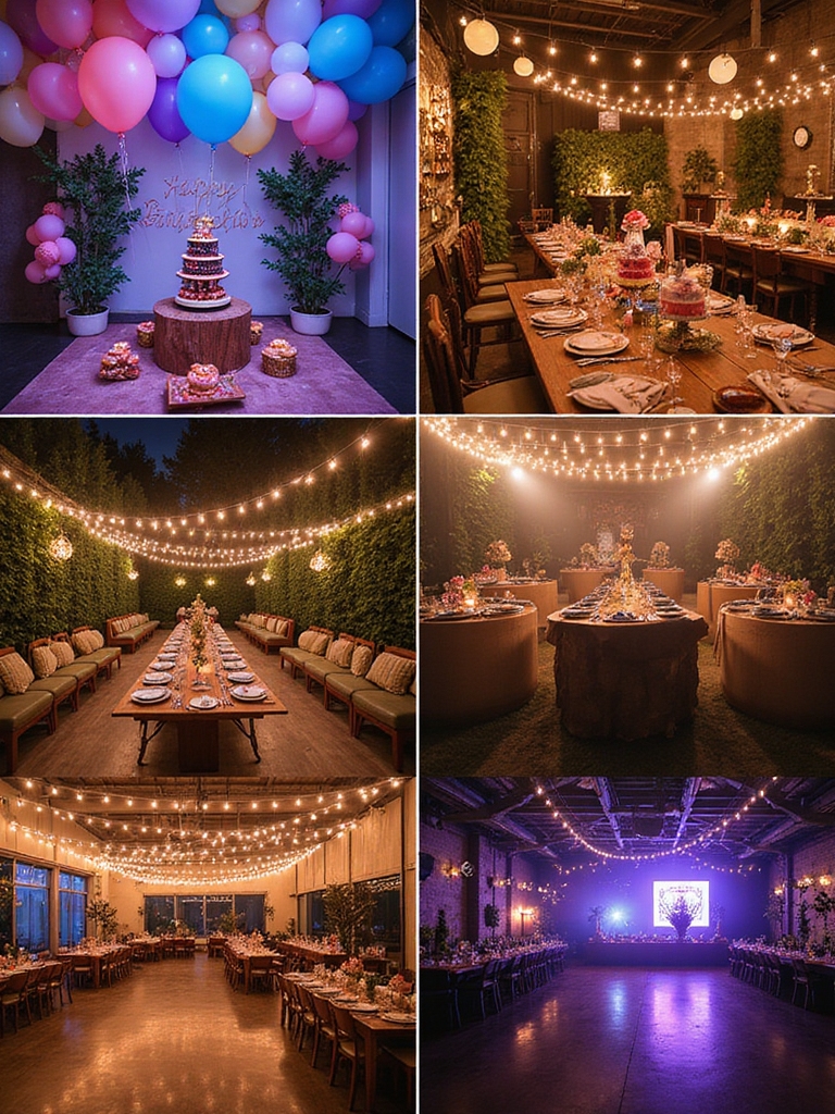 extravagant 24 hour birthday party celebration