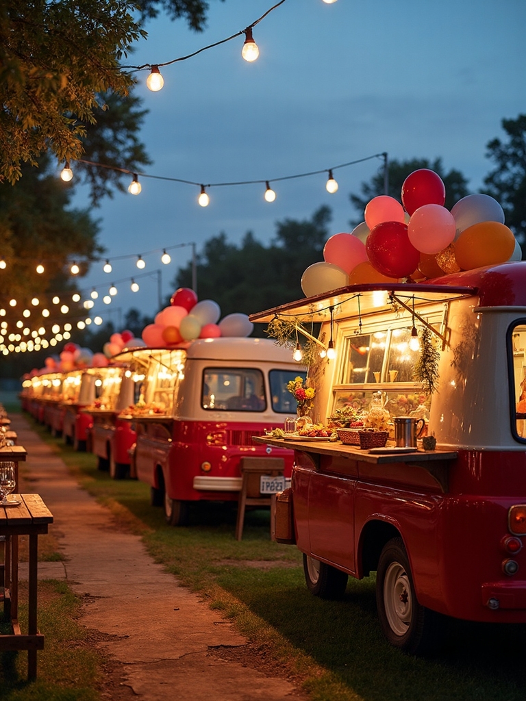 food truck birthday celebration