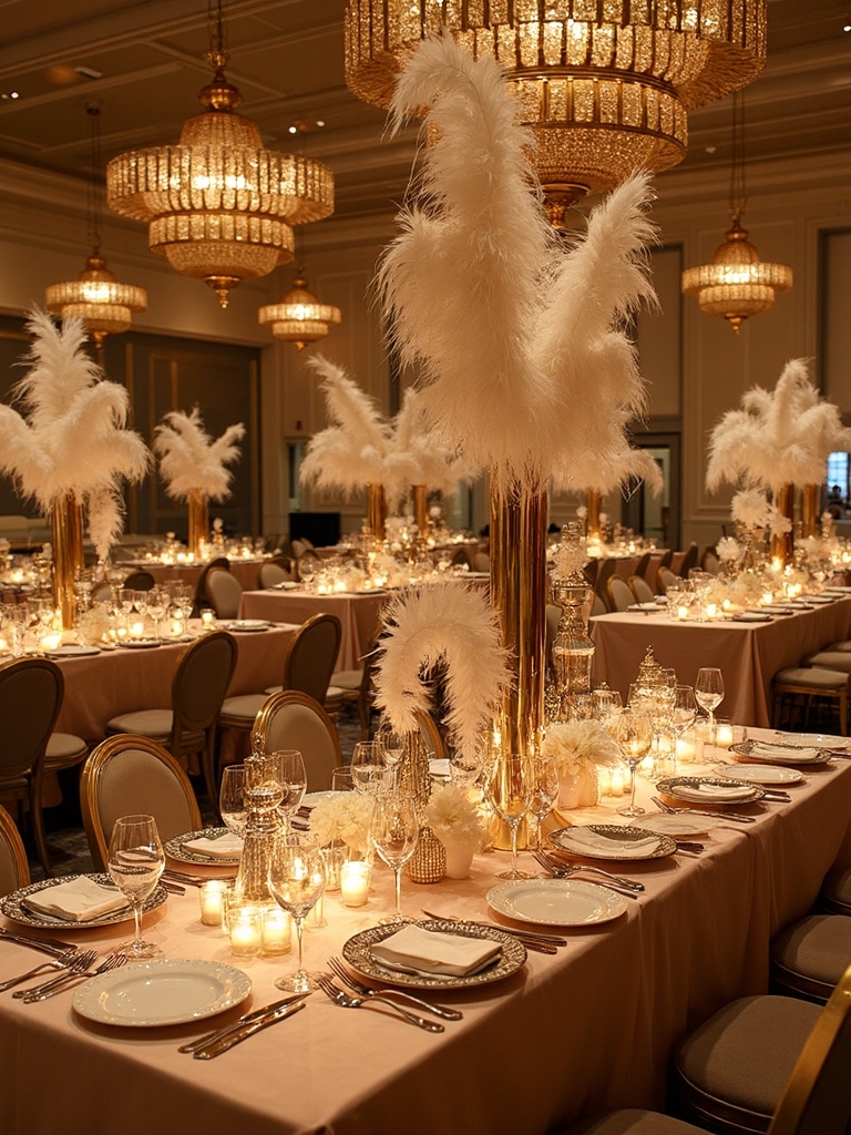 gatsby themed 21st birthday celebration