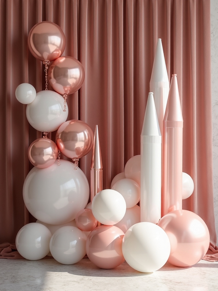 geometric balloon sculptures for parties