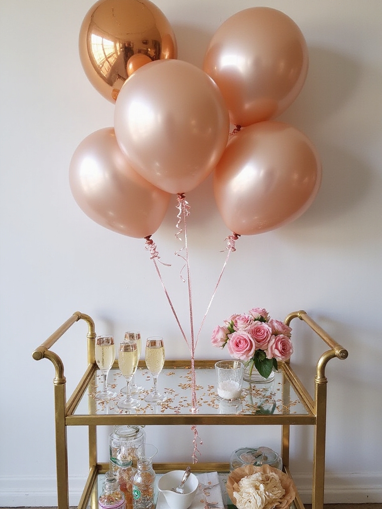 glamorous sophisticated whimsical shimmering