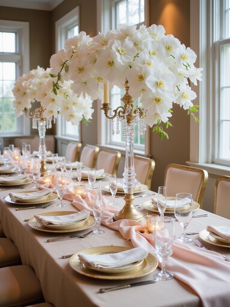 handcrafted premium floral table runners