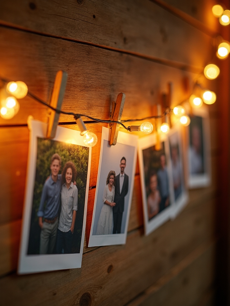 illuminating nostalgic photo memories montage