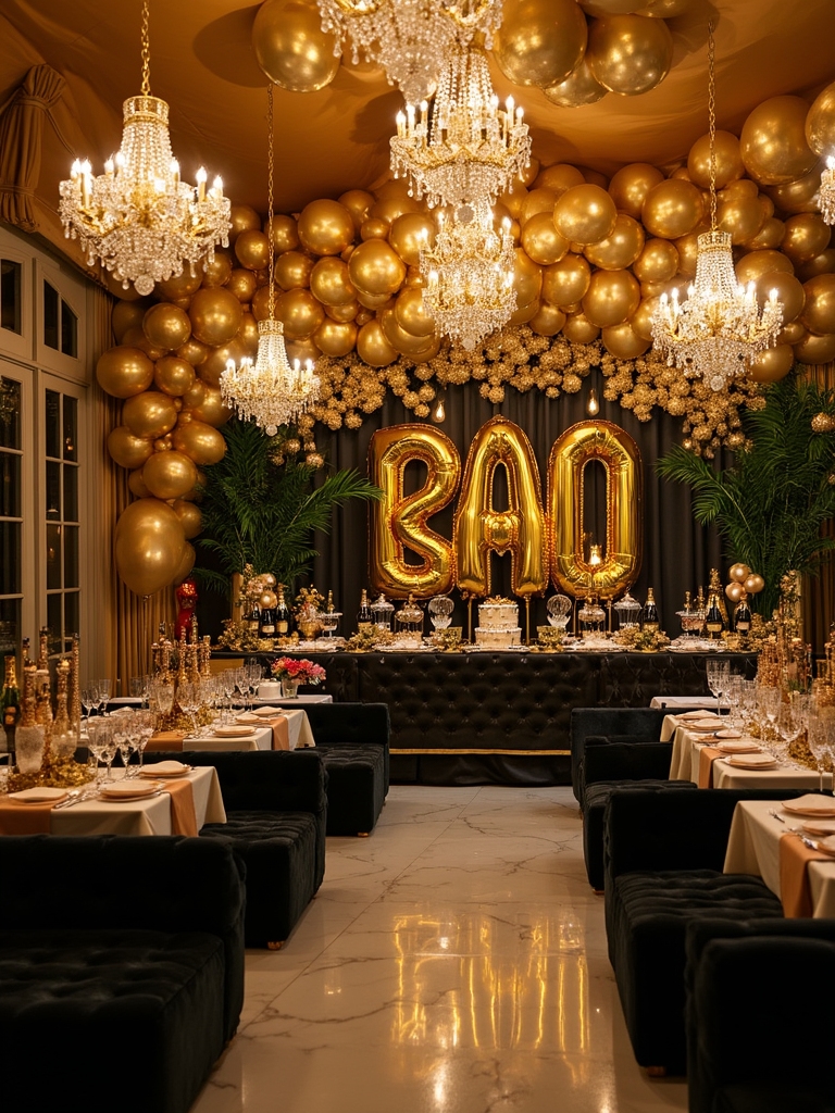 lavish 24 carat birthday extravaganza