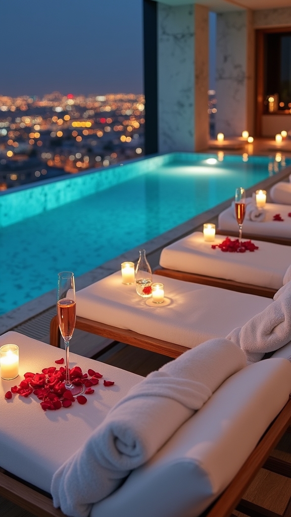 luxe spa day retreat