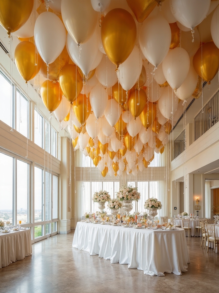 magical ceiling balloon designs