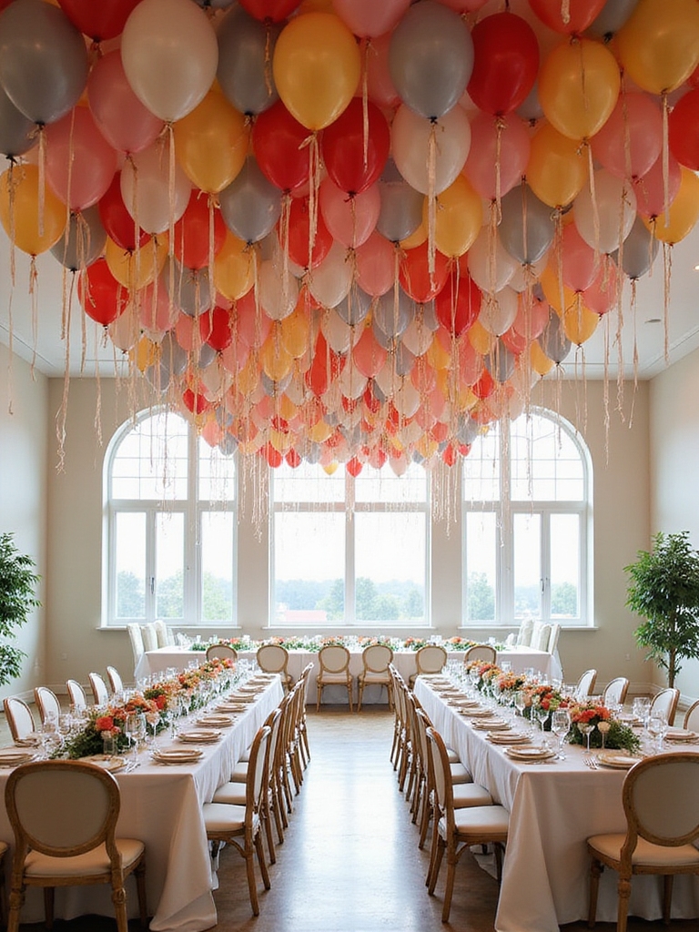 magical floating customizable ceiling bouquets