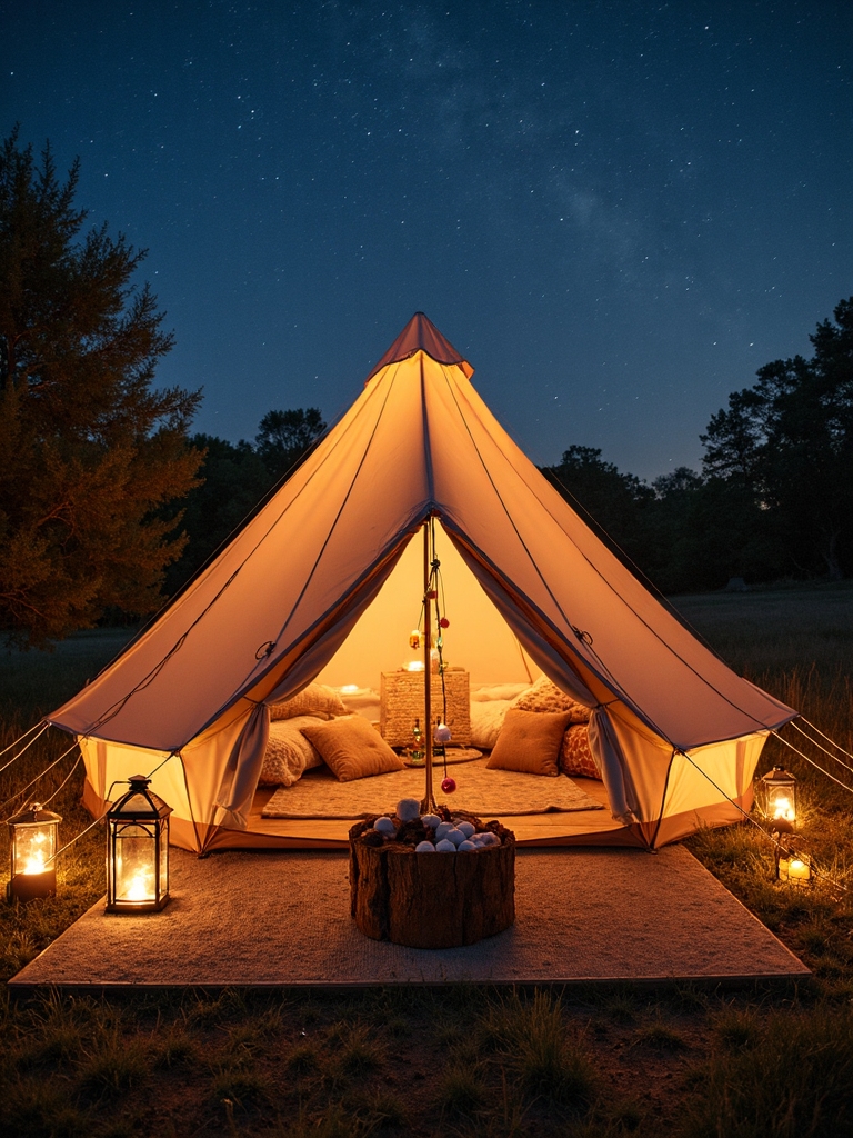 memorable camping trip celebration