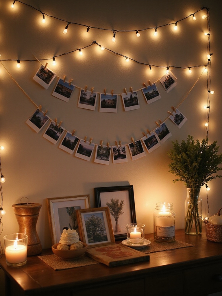 memory photo collage display