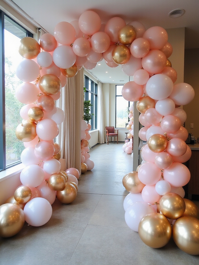 mesmerizing modular balloon floor arrangements