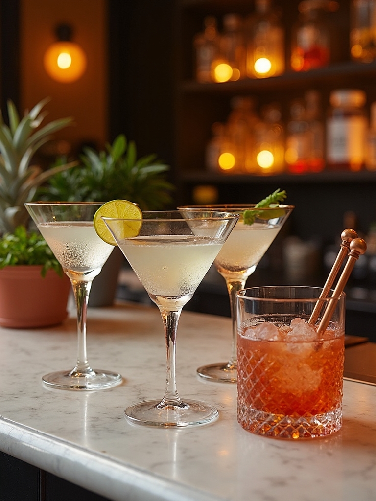 mixology class birthday celebration