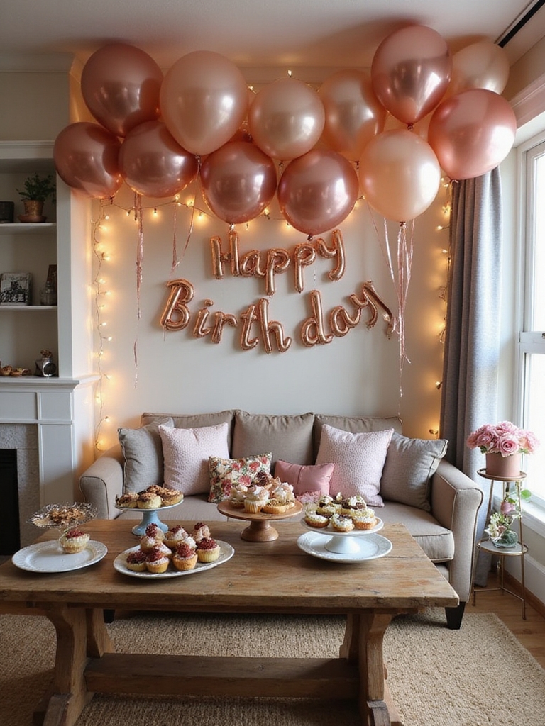 personalized elegant customizable birthday banner design