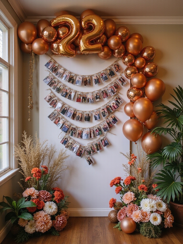 personalized memory wall display