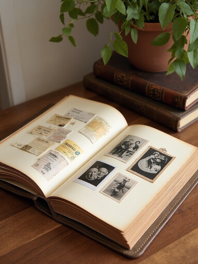 personalized sentimental nature inspired memory book