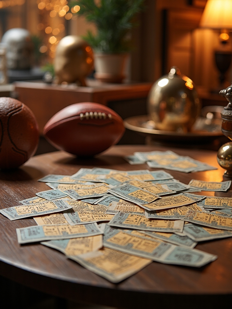 personalized sports birthday tickets