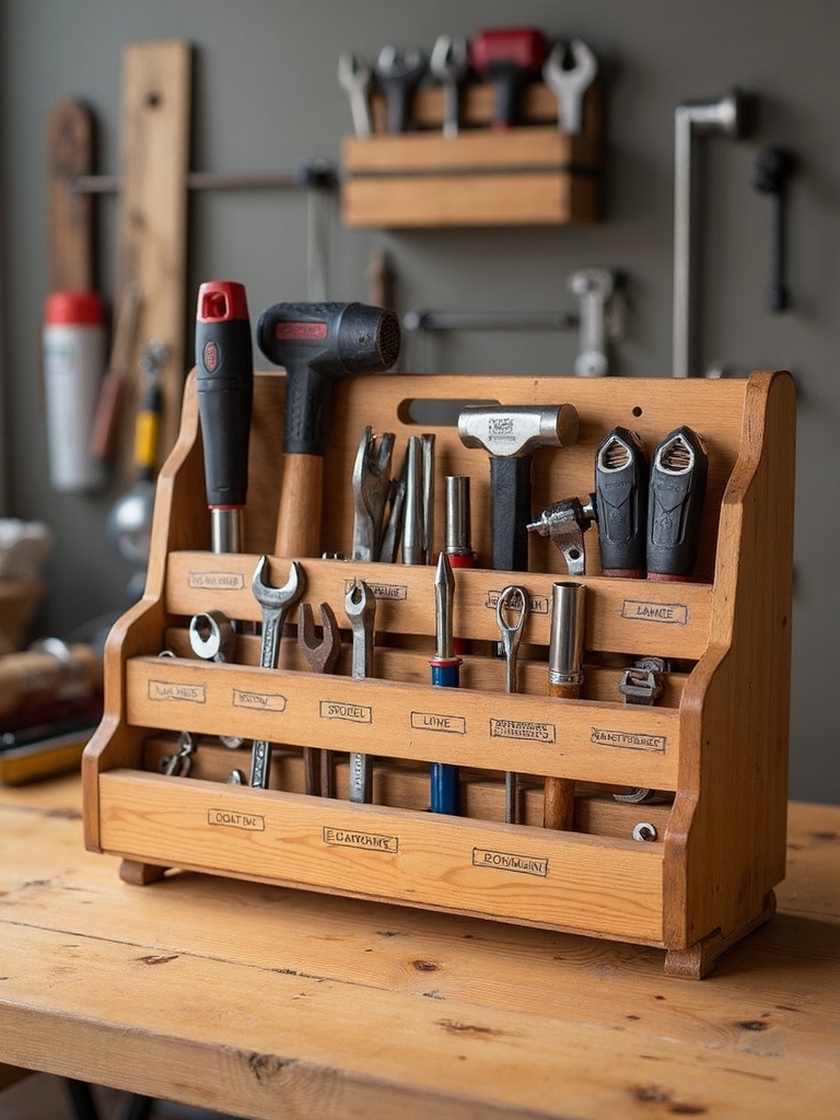 personalized tool organization for workshop